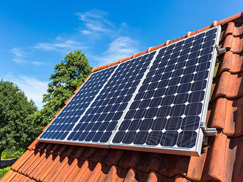 Takbyte ink montering av solpanler vendelso Gudo