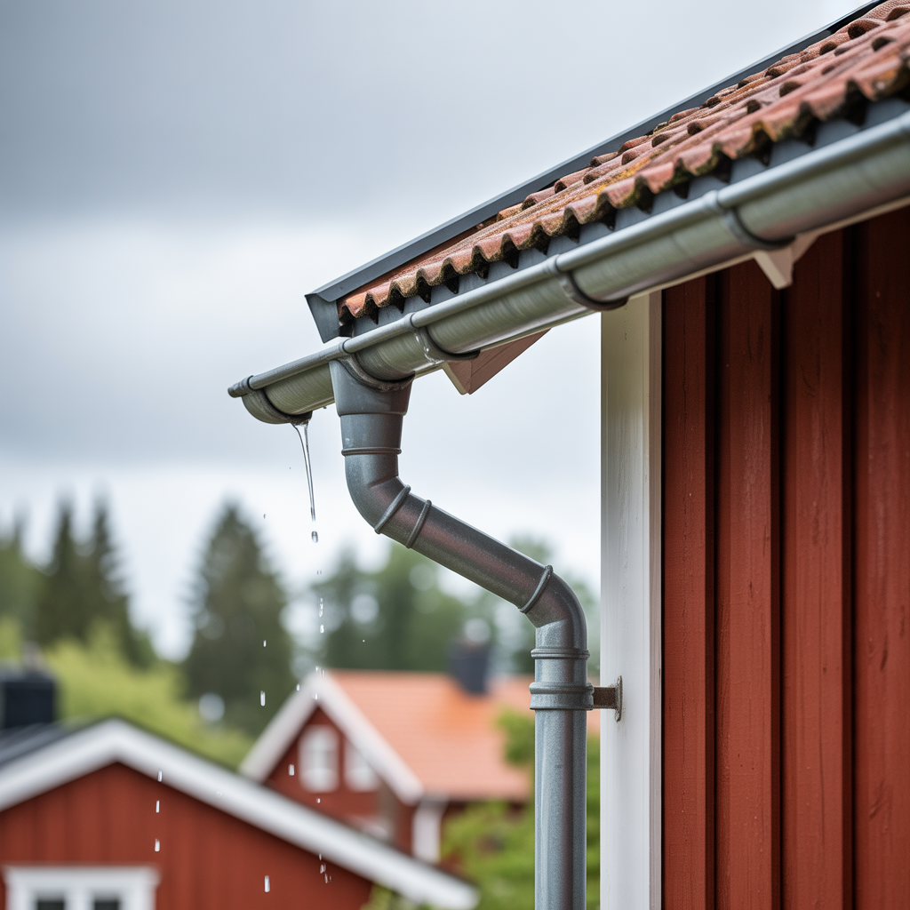 takavvattning guide till dimensionering av rannor och stupro