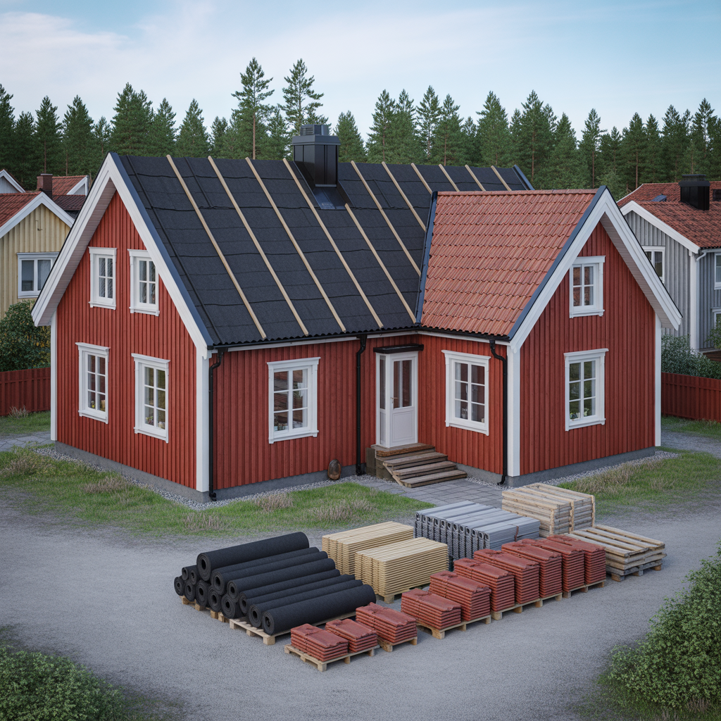 underlagspapp for takpannor val montering och kostnad